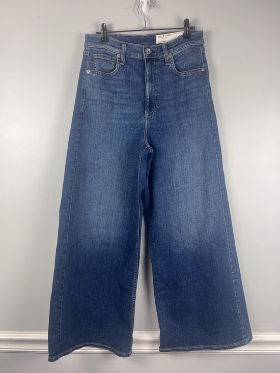 rag & bone Denim - rag & bone Serena Crop blue wide leg high rise denim pants jeans women’s 27